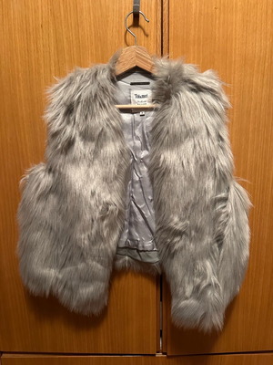 Toi Moi vest like new, gray, size S