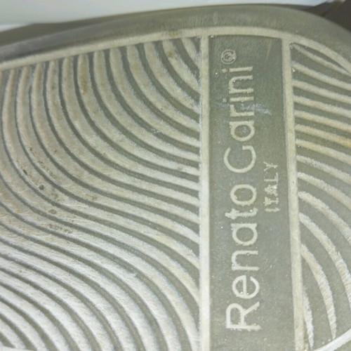 Renato Garini No46 leather shoes used, white