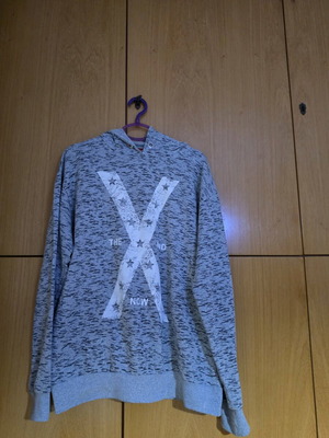Me & You Oversized Graphic T-Shirt XL Like New, Grey