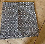 Traditional woven throw used, bedspread