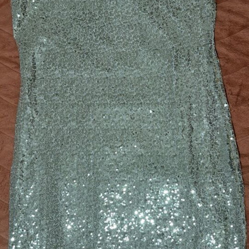 Sequin dress new, gold color, size XL, Sinsay