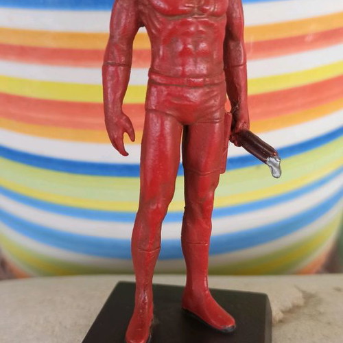 Marvel Dare Devil figure used, metal