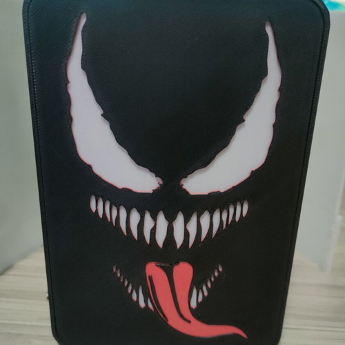 Venom USB lightbox 3D printed, new
