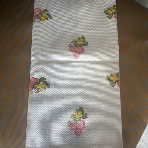 Set of 3 embossed cotton kitchen towels