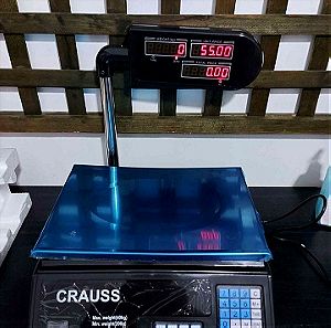 Ζυγαριά (40 κιλά) με Χέρι / Electric - Battery Scale (40 kg) Crauss.