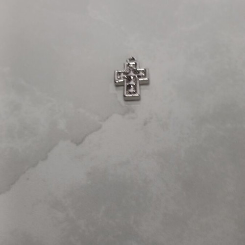 Cross used with pink stones