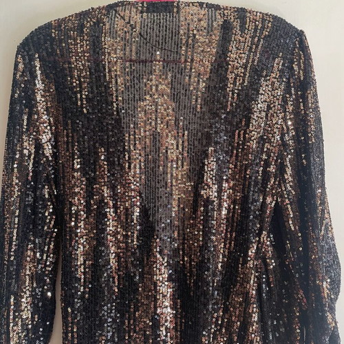 Zara blouse with sequins like new, size Small