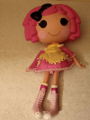 Lalaloopsy κούκλα 33 εκ μεταχειρισμένη με σημάδι στο πρόσωπο