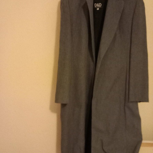 Long jacket Dolce Domenica in excellent condition, size M, gray