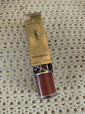 YSL Loveshine Plumping Lip Oil Gloss Shade 4 new