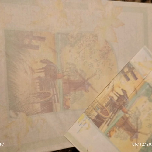 Correspondence used, 3 sets with envelope