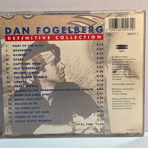 Dan Fogelberg Definitive Collection CD used