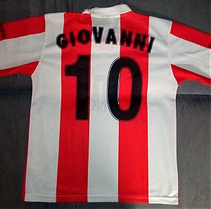 Φανέλα ποδοσφαιρική Olympiacos 1999-2000 Giovanni 10 (M,L)