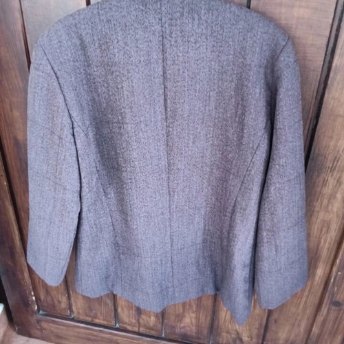Leonard's jacket like new, purple-gray, size M/38, zipper and pockets