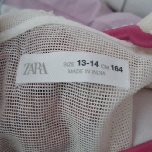 Zara dress size 13-14 years like new beige