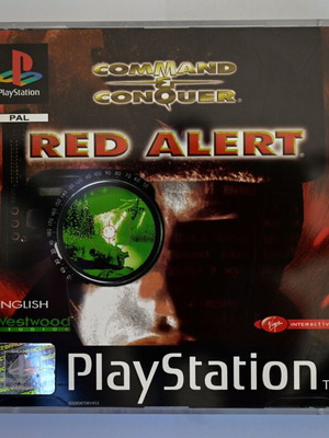 Command & Conquer Red Alert PS1 πλήρες σετ με 2 δίσκους σαν καινούργιο