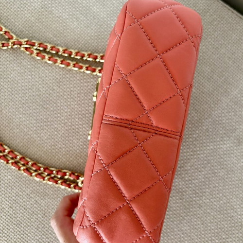 Michael Kors crossbody bag like new, orange leather, spacious