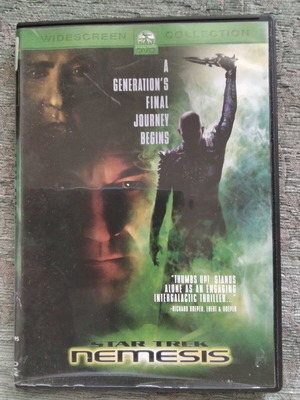 Star Trek Nemesis DVD with Greek subtitles
