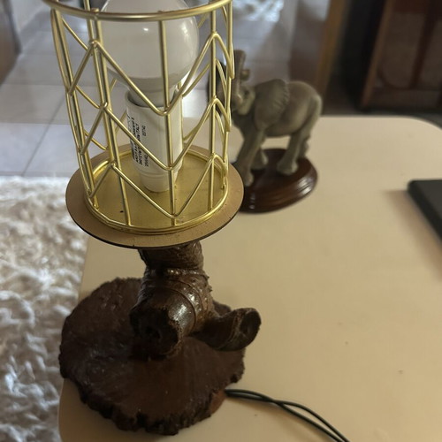 Handmade table lamp 220 V 30 cm new