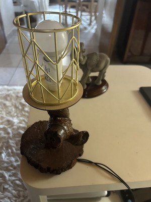 Handmade table lamp 220 V 30 cm new