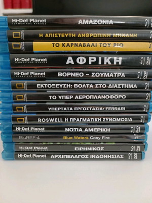 Documentary Blu-ray new, pack of 13 discs