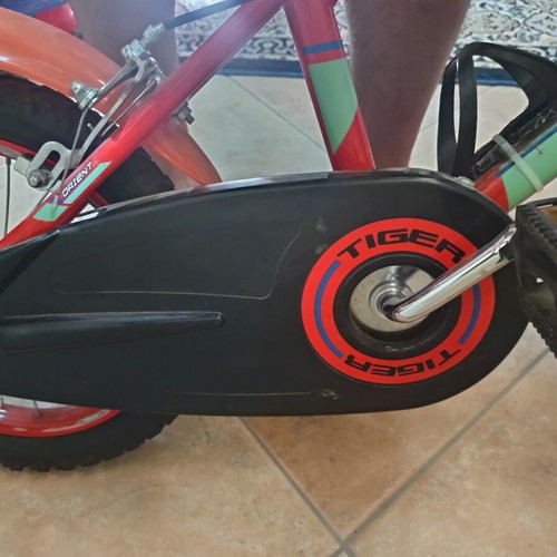 Orient Tiger BMX kids bike 14 inch, red with orange details
