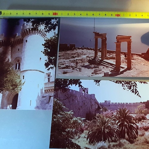 Vintage Rhodes 1982 photo set, like new, 5 large color photos