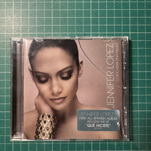 Jennifer Lopez Como Ama Una Mujer CD used, broken case