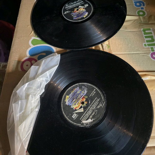Vinyl records used, pack of 2, mix