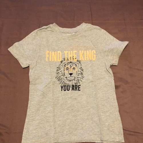 Orchestra Boys' T-Shirt like new, size 110-116, gray