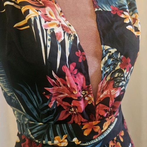 Floral Shein Multiform Jumpsuit XL like new