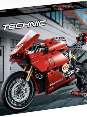 LEGO Ducati Technic 42107 σαν καινούργιο, ολοκληρωμένο με οδηγίες χωρίς κουτί