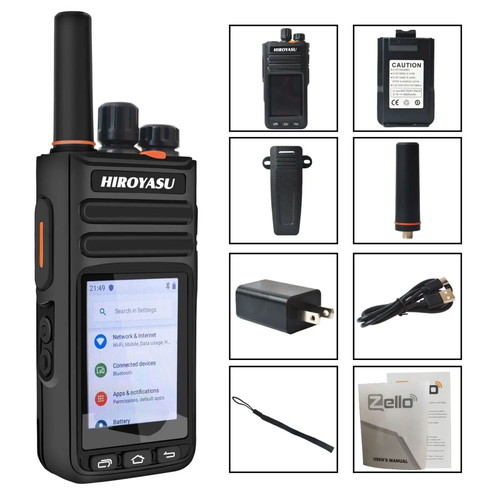 Hiroyasu HI-B8 Zello PoC WiFi/4G Global Walkie Talkie