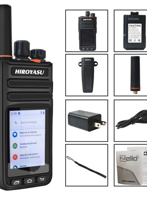 Hiroyasu HI-B8 Zello PoC WiFi/4G Global Walkie Talkie