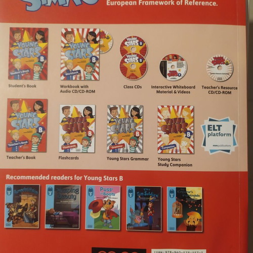 Young Star Junior B two books Student and Teacher Book new