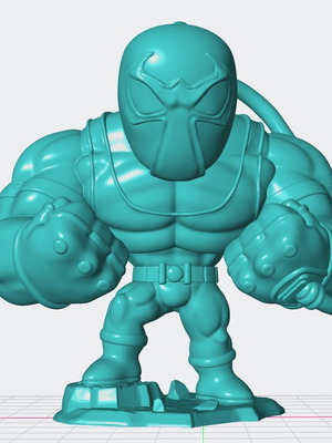 3D Bane model unpainted new, 10 centimeters