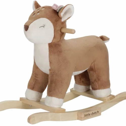 Plush Rocking Toy Little Dutch Fairy Garden new