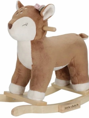 Plush Rocking Toy Little Dutch Fairy Garden new