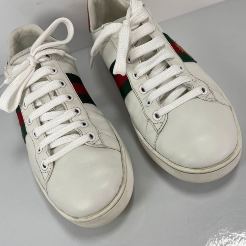 Gucci Ace leather sneakers used, size EU 40, white