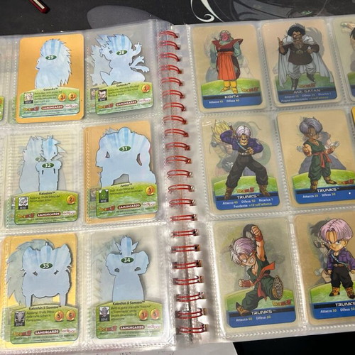 Dragon Ball Lamincards 2006 used complete collection