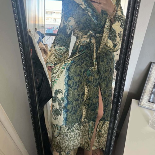 Vassia Kostara kimono dress one size like new, multicolor