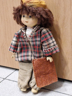 Κούκλα vintage γερμανική συλλεκτική μεταχειρισμένη σε άριστη κατάσταση