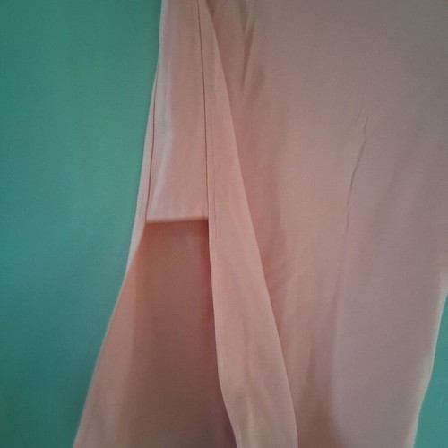 Minkpink skirt new size M beige pink with slit and high waist