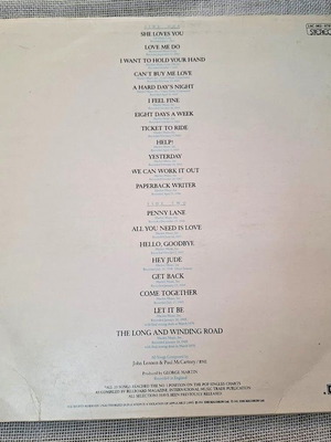 The Beatles 20 Greatest Hits LP употребяван, рок