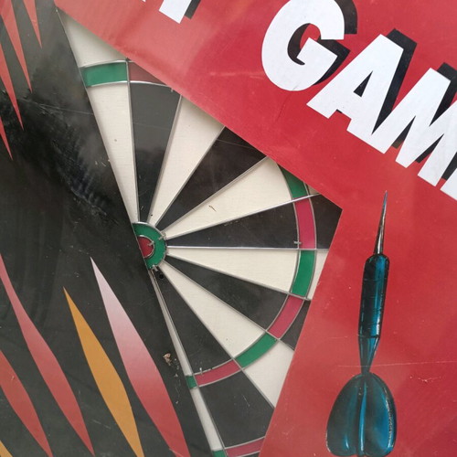 Dart game set with darts new