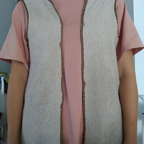 Tally Weijl jacket like new with removable vest lining khaki and brown