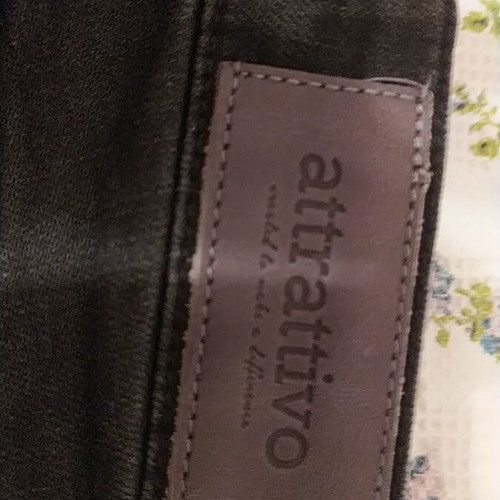 Attrattivo jeans like new, winter fabric, XS, black
