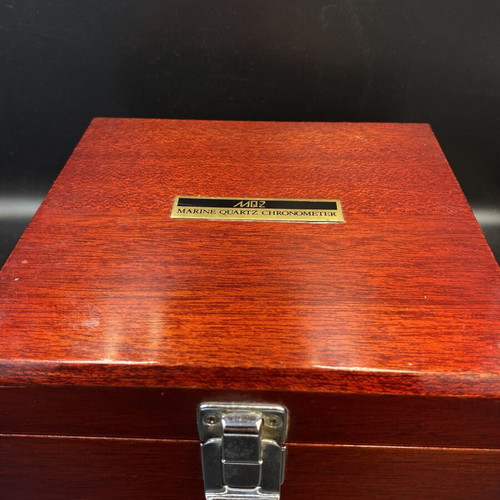 Tamaya MQ-2 Marine Quartz Chronometer like new, analog table clock
