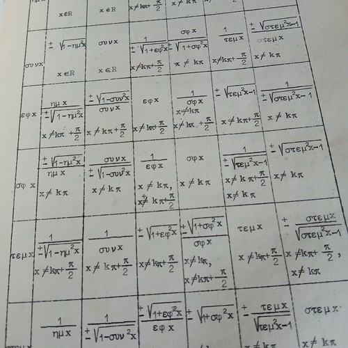 Trigonometry Part I used, Greek language