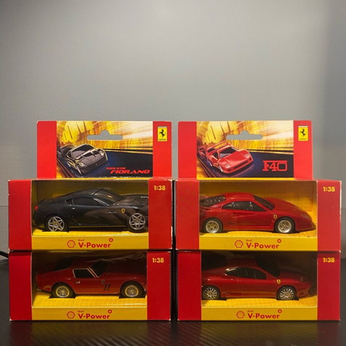 Ferrari Cars used, models 360 Challenge, F40, 599GTB Fiorano, 250 GTO